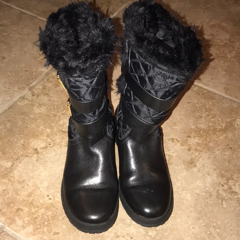 Michael kors black boots
